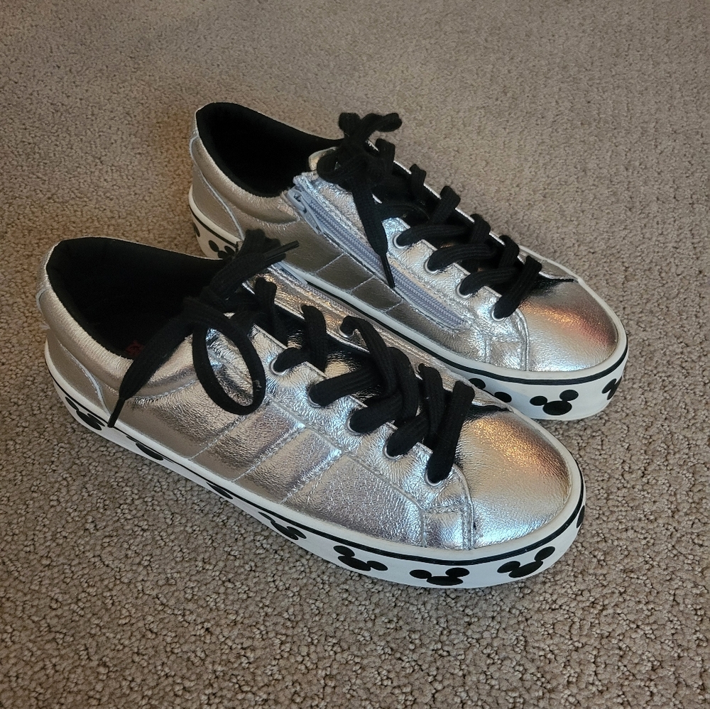 ZARA new special edition mickey mouse sneakers W 8 US